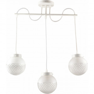 Lustre, Lustra Sway LY-3417, 3xE27, alba, IP20, Klausen - savelectro.ro