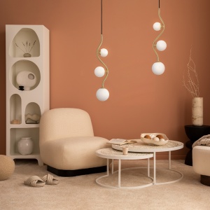Lustra Uva MOD059PL-03G, 3xG9, aurie+alba, IP20, Maytoni [2]- savelectro.ro
