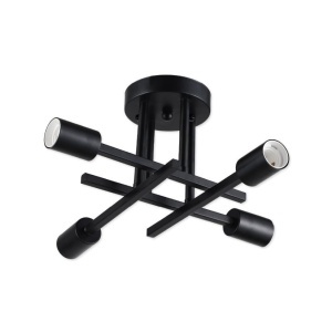 Lustre, Lustra Zen, 4xE27, IP20, neagra, Klausen - savelectro.ro