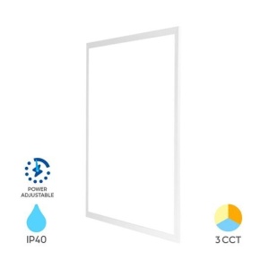 Panouri LED, Panou LED slim, 28W/33W/40W, 5200 lm, lumina calda/neutra/rece, 595x595 mm, IP40, alb, Braytron - savelectro.ro