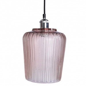 Klausen Stoc, Pendul Citrine KL111079, 1xE27, roz, IP20, Klausen - savelectro.ro