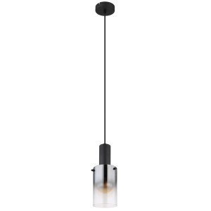 Pendul Florentina, 1xE27, IP20, negru mat/fumuriu transparent, Globo Lighting [5]- savelectro.ro