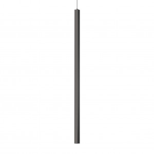 Pendule, Pendul LED Ultrathin 194196, patrat, 11.5W, 1250lm, lumina calda, negru, IP20, Ideal Lux - savelectro.ro