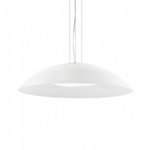 Pendul Lena 052786, 3xE27, alb, IP20, Ideal Lux