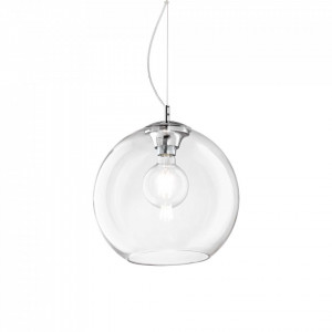 Pendule, Pendul Nemo 052809, 1xE27, transparent, IP20, Ideal Lux - savelectro.ro