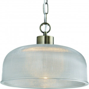Klausen Stoc, Pendul Pot LY-1047, 1xE27, crom+transparent, IP20, Klausen - savelectro.ro