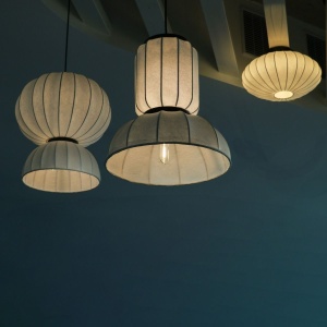 Pendul Silk SP1 32cm, E27, alb, Klausen [5]- savelectro.ro