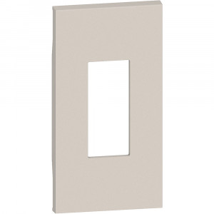 Prize si intrerupatoare, Placa priza RJ11/RJ45 culoare nisip, 2 module, Bticino Living Now - savelectro.ro