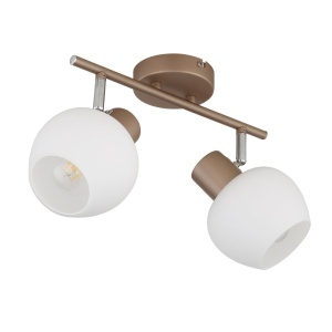 Plafoniera Eileen 2xE27, IP20, cafenie mat, Globo Lighting
