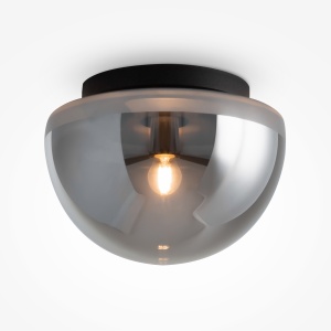 Plafoniera Glassy MOD270CL-01B, 1xE27, fumurie+neagra, IP20, Maytoni [1]- savelectro.ro