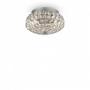 Plafoniera King 075389, 3xG9, crom, IP20, Ideal Lux