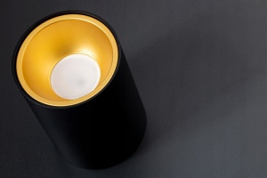 Plafoniera KIVI, Dulie GU10, neagra+aurie, IP20 [4]- savelectro.ro