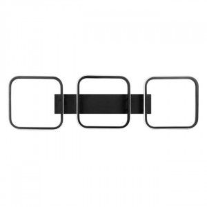 Plafoniera LED 0255-LVT, 33W, 110lm, lumina neutra, IP20, neagra, Masterled [3]- savelectro.ro