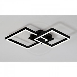 Plafoniera LED 4851-LVT, cu telecomanda, 35W, 110lm, lumina calda+neutra+rece, IP20, alba+neagra, Masterled [8]- savelectro.ro