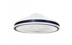 Plafoniere LED, Plafoniera LED cu ventilator Optonica, 36W, lumina calda/neutra/rece (3000-6000 K), telecomanda, alb/negru, IP20 - savelectro.ro