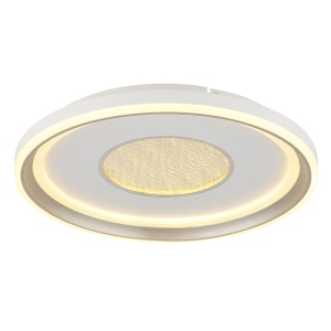 Plafoniere LED, Plafoniera LED Eila 48W, lumina calda/neutra/rece, 2640 lm, telecomanda, IP20, dimabila, alba mat, Globo Lighting - savelectro.ro