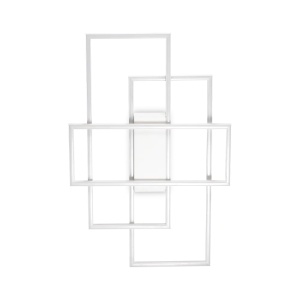 Plafoniere LED, Plafoniera LED Frame Rettangolo 33W, lumina calda (2700 K), 2160lm, IP20, alba, Ideal Lux - savelectro.ro