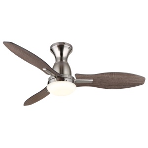 Plafoniera LED Gale, cu ventilator, 22W, 1897 lm, lumina calda/neutra/rece, nichel mat, IP20, Globo Lighting [10]- savelectro.ro