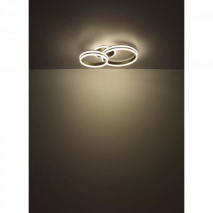 Plafoniera LED Grouni 67314-75, cu telecomanda, dimabila, 75W, 3820lm, lumina calda+neutra+rece, IP20, neagra, Globo Lighting [7]- savelectro.ro