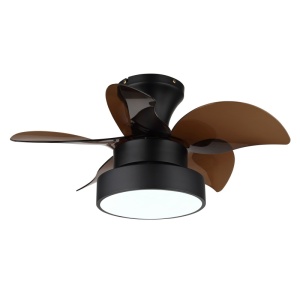 Plafoniera LED Kari, cu ventilator, 22W, 1660 lm, lumina calda/neutra/rece, IP20, negru mat, Globo Lighting [2]- savelectro.ro
