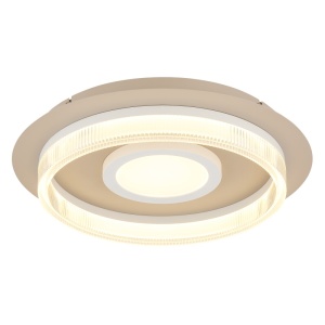 Plafoniere LED, Plafoniera LED Marlenne 24W, lumina calda (3000 K), 1240 lm, IP20, alba mat, Globo Lighting - savelectro.ro