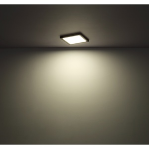 Plafoniera LED patrata Lasse, 12W, 950 lm, lumina calda/neutra/rece, IP20, alba, Globo Lighting [4]- savelectro.ro