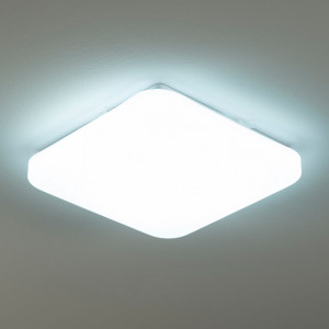 Plafoniera LED patrata Lucas, 24W(102W), model instelat, lumina naturala 4000K, IP20, 1560lm, alba, Rabalux [2]- savelectro.ro