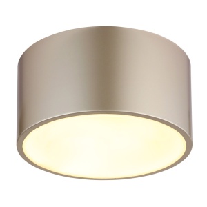 Plafoniere LED, Plafoniera LED Raymond 12W, 900 lm, lumina calda (3000 K), IP20, sampanie+auriu mat, Globo Lighting - savelectro.ro