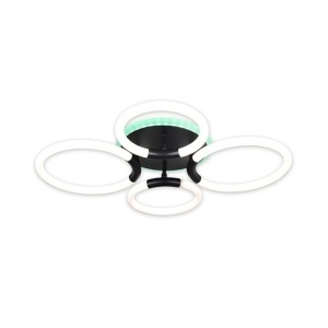 Plafoniera LED Rhea PL4 KL151102, 41W, 3000K-4500K-6500K + RGB, dimabila, telecomanda, smart, alb, Klausen [6]- savelectro.ro