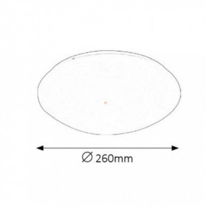 Plafoniera LED rotunda Lucas, 12W(58W), lumina neutra(4000k) 780lm, Rabalux [2]- savelectro.ro