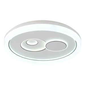 Plafoniere LED, Plafoniera LED Ruiz I 36W, lumina calda/neutra/rece, 2686 lm, IP20, alba mat, Globo Lighting - savelectro.ro
