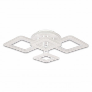 Plafoniera LED Trigos PL4 KL151046, 132W, 3000K-4000K-6500K, dimabila, telecomanda, smart, alb, Klausen [2]- savelectro.ro