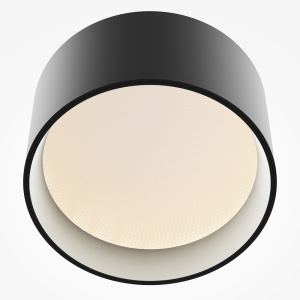 Plafoniera LED Vega C089CL-12W3K-B, 12W, 890lm, lumina calda, IP20, neagra+aurie, Maytoni [2]- savelectro.ro
