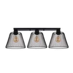 Plafoniere, Plafoniera Loana PL3 B, 3xE27, neagra, Klausen - savelectro.ro