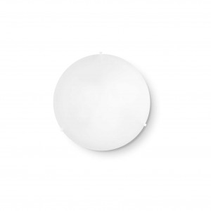 Plafoniera Simply 007984, 3xE27, alba, IP20, Ideal Lux