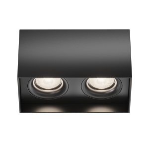 Plafoniera Slim C015CL-02B, 2xGU10, neagra, IP20, Maytoni [2]- savelectro.ro