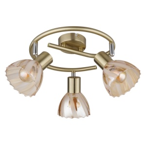 Plafoniera Zachery, 3xE14, IP20, alama mata, Globo Lighting