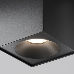 Plafoniera Zoom C030CL-01B, 1xGU10, neagra, IP65, Maytoni [3]- savelectro.ro