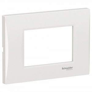 Prize si intrerupatoare, Rama 3 module curbata, alba, Schneider Easy Styl - savelectro.ro