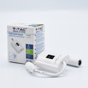 Senzor de miscare pentru mana, alimentare 12V,  alb, V-TAC