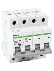 Sigurante automate, Siguranta automata 3P+N, 10A, curba de declansare C, capacitate de rupere 4,5kA, Noark - savelectro.ro