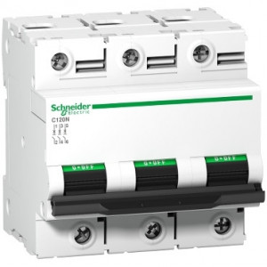 Sigurante automate, Siguranta automata, 3Poli, 80A, curba de declansare C, capacitate de rupere 20kA, Acti9 C120N, Schneider - savelectro.ro