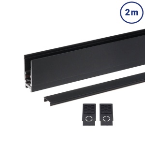 Sina magnetica S15, 2 m, neagra, Optonica [2]- savelectro.ro