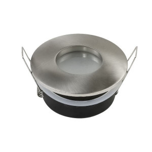 Spoturi, Spot 2010-OP, rotund, incastrat, 1xGU10, nichel satinat, IP65, Optonica - savelectro.ro