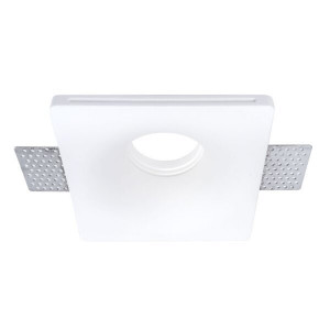 Corpuri de Iluminat Interior, Spot 2063-OP, patrat, incastrat, 1xGU10, alb, IP20, Optonica - savelectro.ro