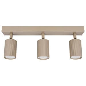 Spot aplicat Lucerno 3xGU10, liniar, orientabil, IP20, bej, Masterled [2]- savelectro.ro
