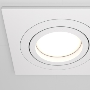 Spot Atom DL024-2-02W, incastrat, 2xGU10, alb, IP20, Maytoni [2]- savelectro.ro