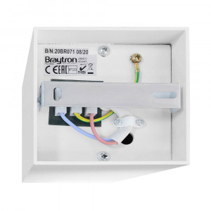 Spot Beta BH04-00110, patrat, 1xGU10, alb+negru, IP20, Braytron [3]- savelectro.ro