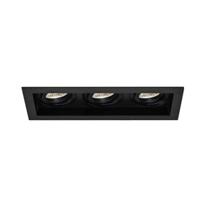 Spoturi, Spot incastrat, metal, negru, IP20, Braytron - savelectro.ro
