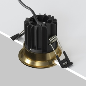 Spot incastrat Round, 7W, lumina calda (3000K), alama, Maytoni [5]- savelectro.ro